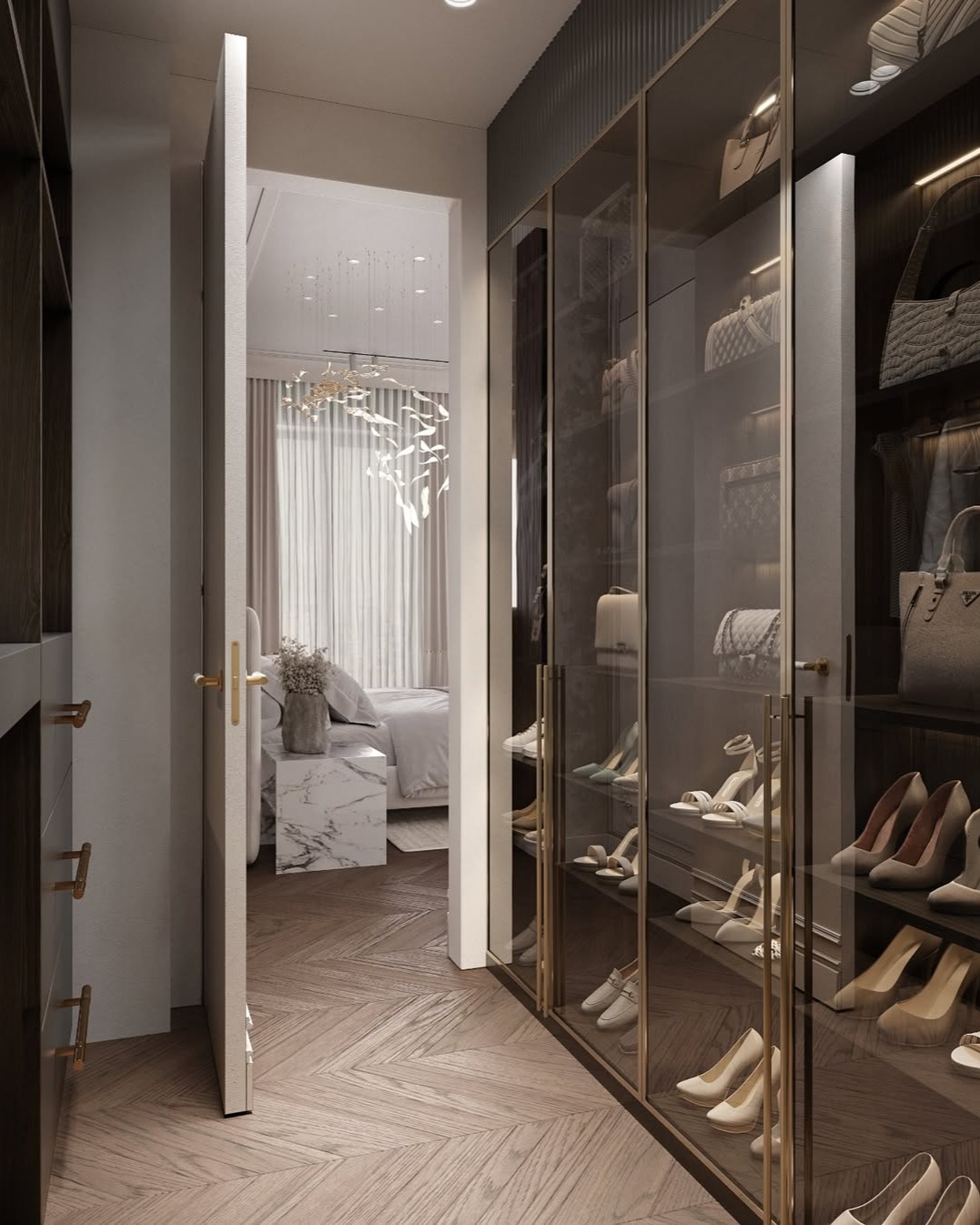 Elegant Contemporary Apartment Interior Gallery