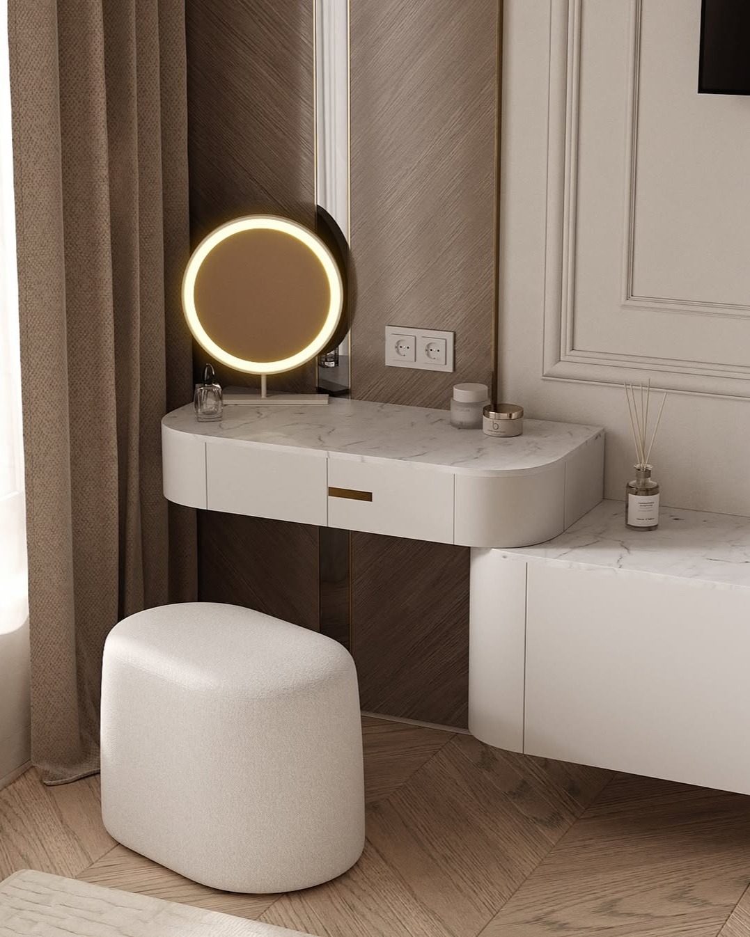 Elegant Contemporary Apartment Interior Gallery