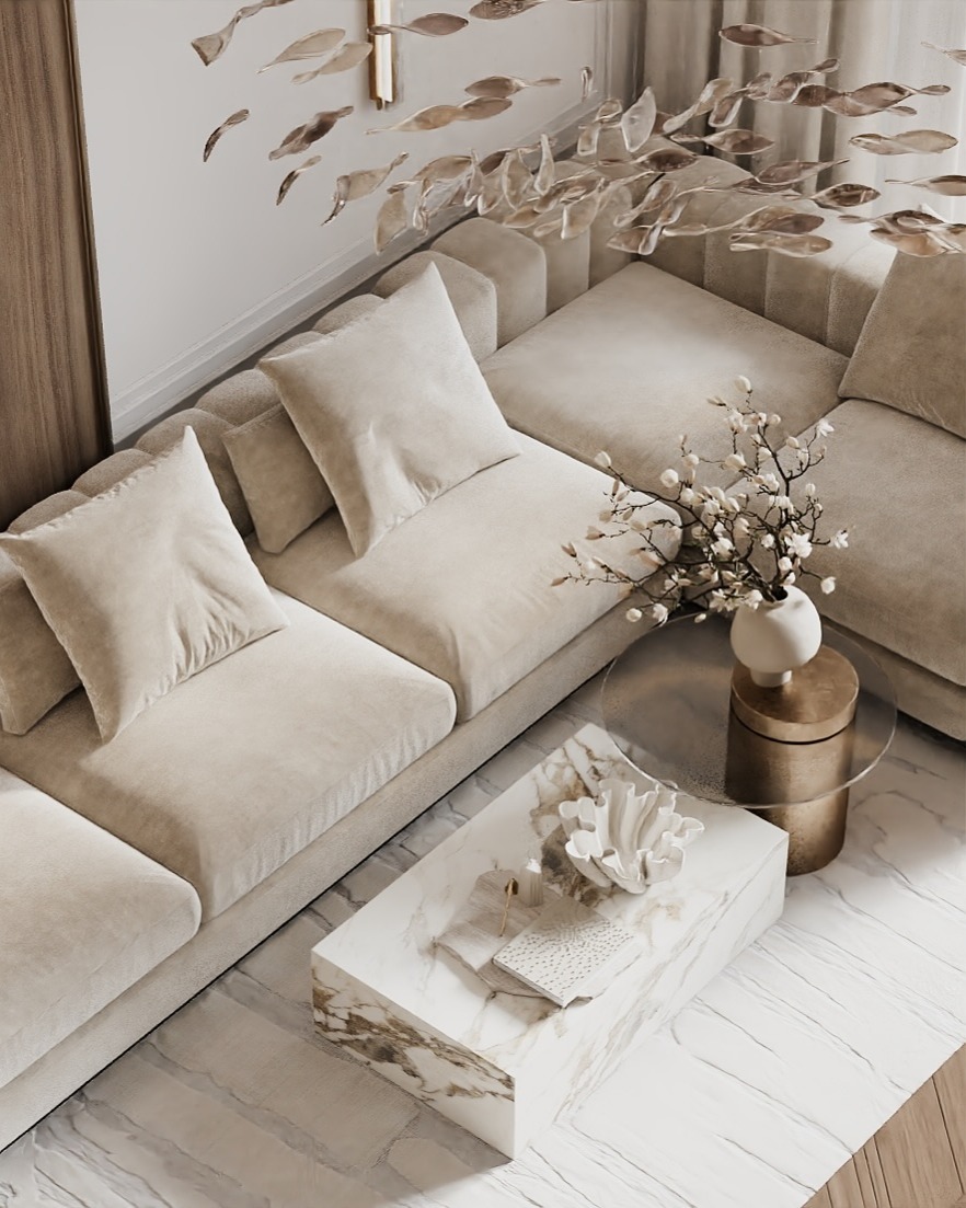 Elegant Contemporary Apartment Interior Gallery