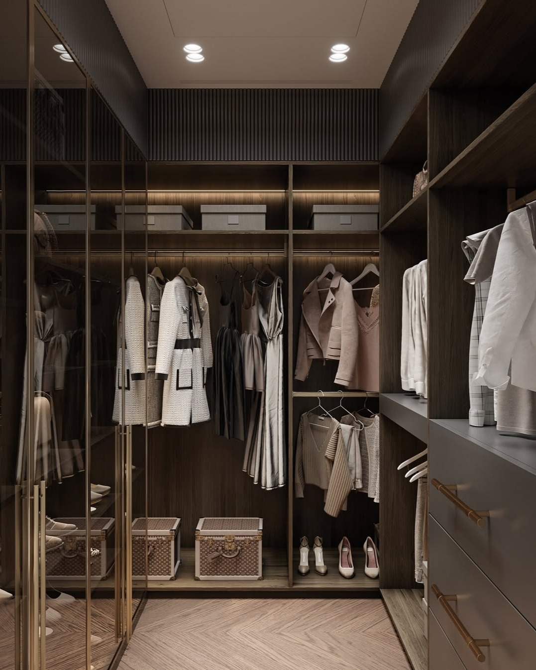 Elegant Contemporary Apartment Interior Gallery