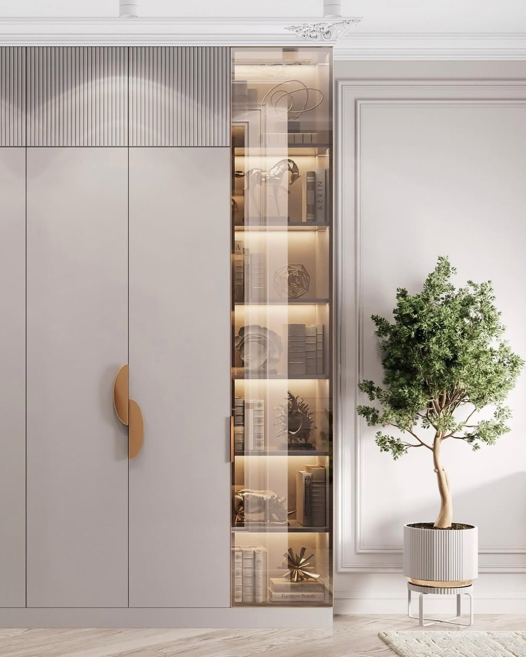 Luxury Bedroom Interior — Contemporary Elegance Gallery