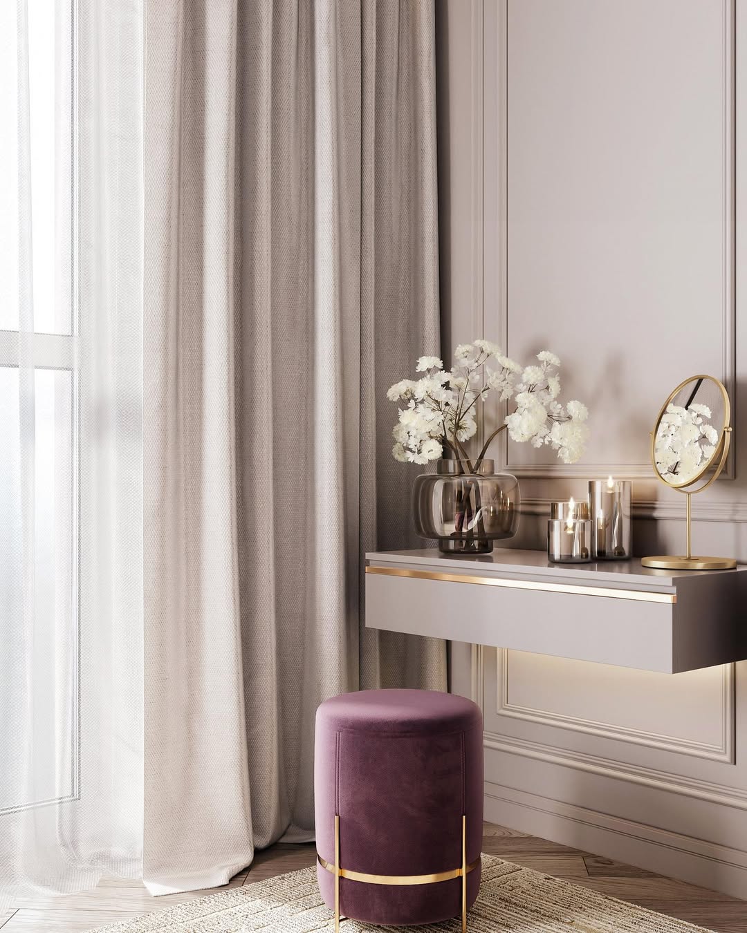 Luxury Bedroom Interior — Contemporary Elegance Gallery