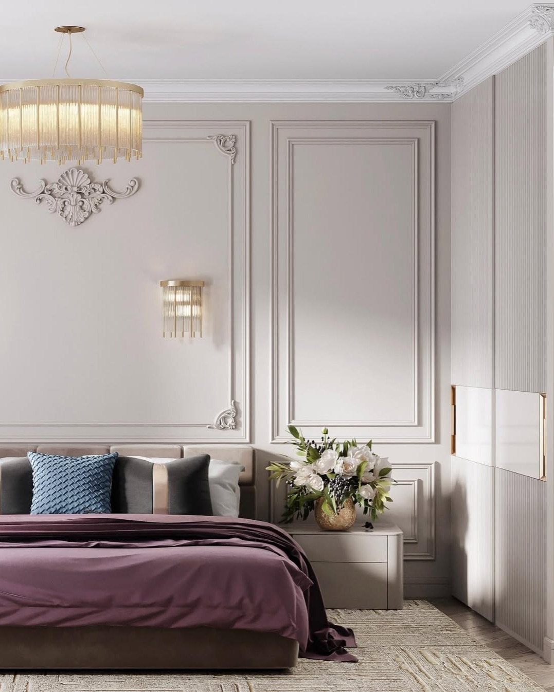Luxury Bedroom Interior — Contemporary Elegance Gallery