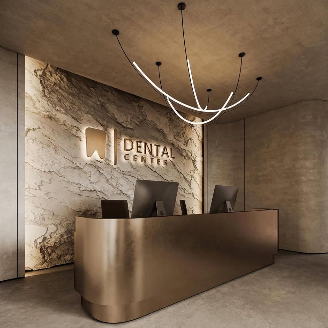 Dental Center Interior — Modern Clinical Luxury