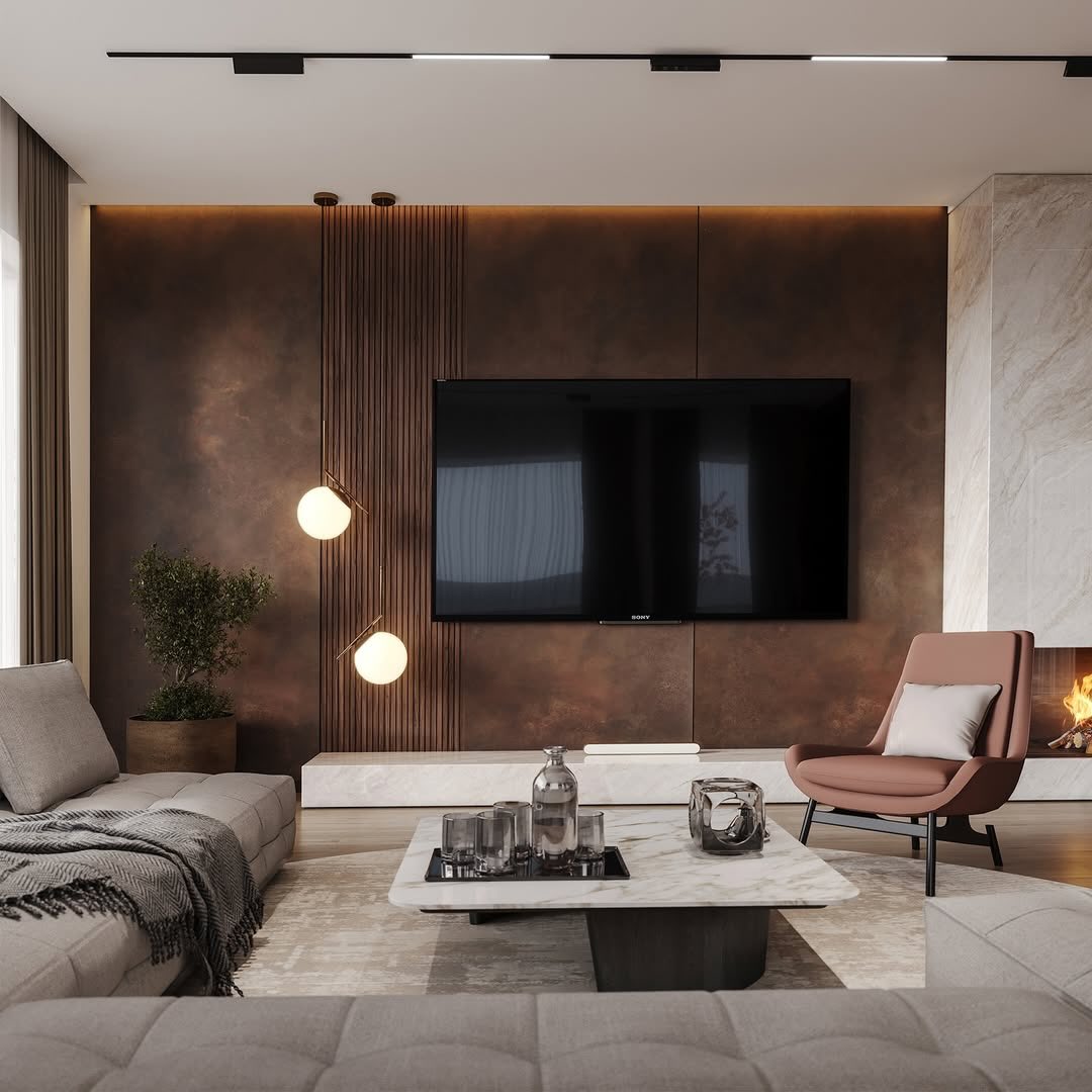 Luxury Apartment Interior – Contemporary Living Gallery