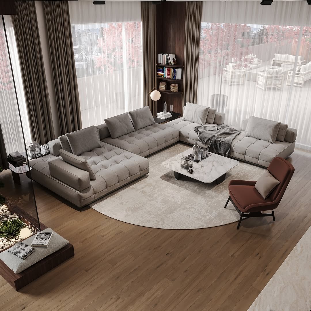 Luxury Apartment Interior – Contemporary Living Gallery